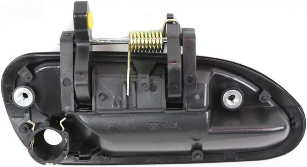 for Honda Accord Exterior Door Handle Front, Driver Side Smooth Black 1998-2002 | with Key Hole | Trim:All Submodels | HO1310112 | 72180S84A11