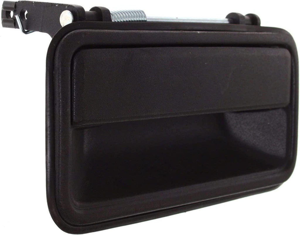 Rear Exterior Door Handle Set of 2 Compatible with 1992-1994 Chevrolet Blazer, Fits 1992-1999 Chevrolet C1500 Suburban Textured Black, Metal Driver and Passenger Side