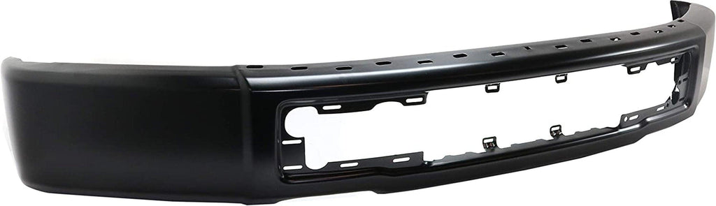 Front Bumper Compatible with Ford F-150 2015-2017 Face Bar Black All Cab Types