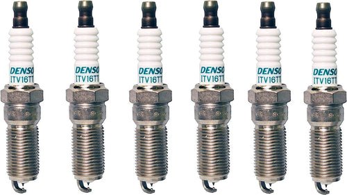 Denso Set of 6 Iridium TT Spark Plugs Gap 0.040 for GM Mazda Suzuki V6