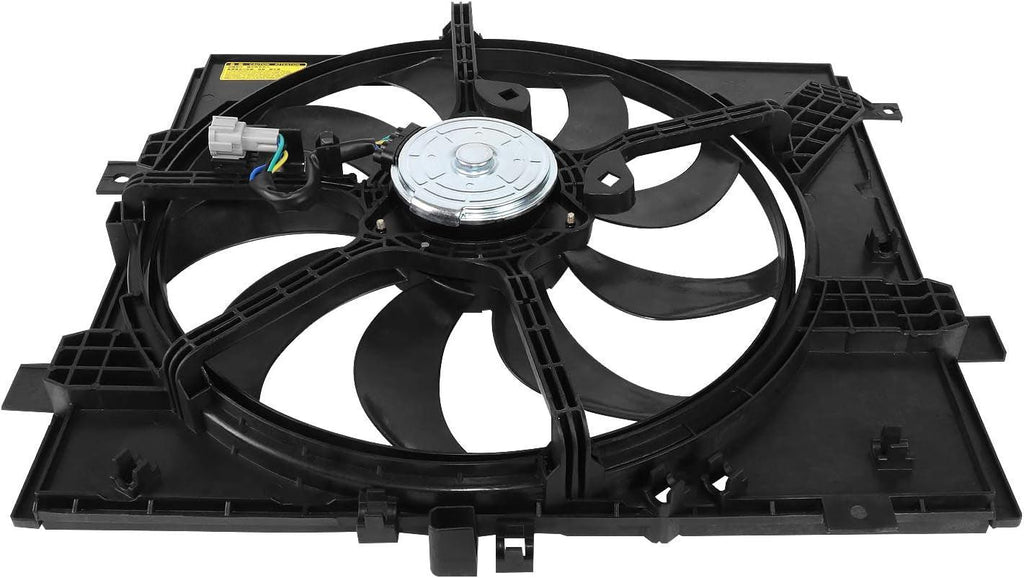OEM-RF-0884 Factory Style Radiator Cooling Fan Assembly Compatible with 2013-2018 Versa / 2014-2017 Versa Note