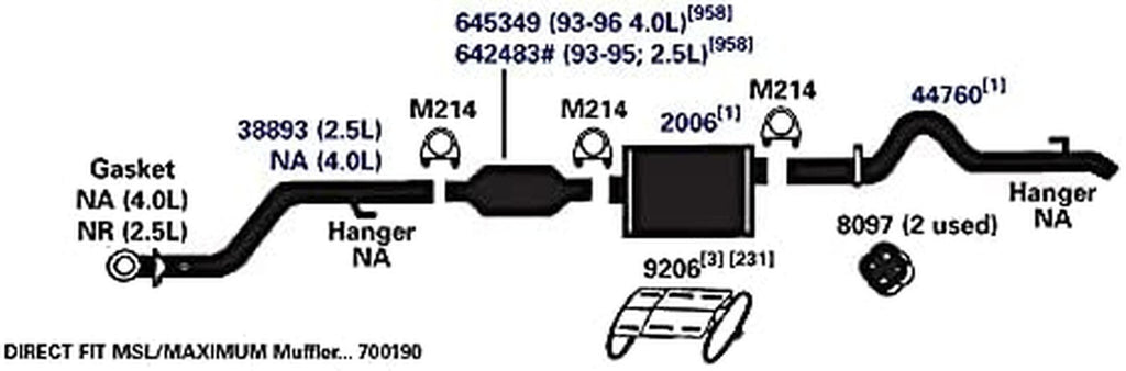 44760 Exhaust Tail Pipe