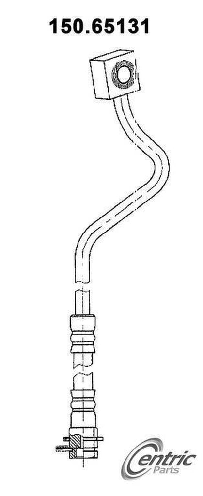 Centric Brake Hydraulic Hose for F-250 Super Duty, F-350 Super Duty 150.65131