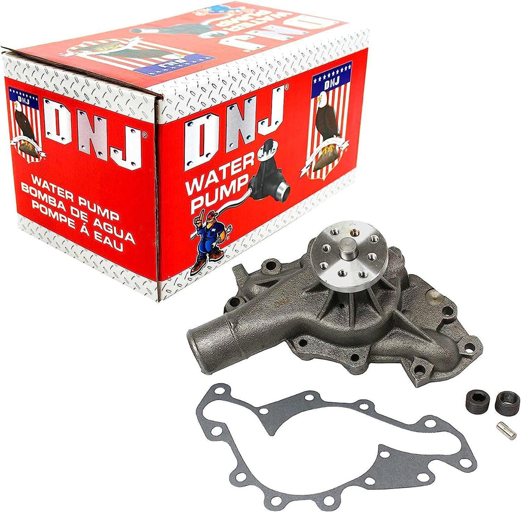 DNJ WP3195 Water Pump/For 1992-1996/ AM General, Chevrolet, GMC/C2500 Suburban, C3500, Express 2500, Express 3500, G20, G2500, G30, G3500, Hummer, K1500, 6.2L, 6.5L, OHV, V8, 379Cid, 395Cid