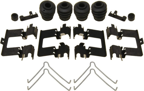 Gold 18K18178 Front Disc Brake Caliper Hardware Kit with Clips, Springs, Seals, and Bushings