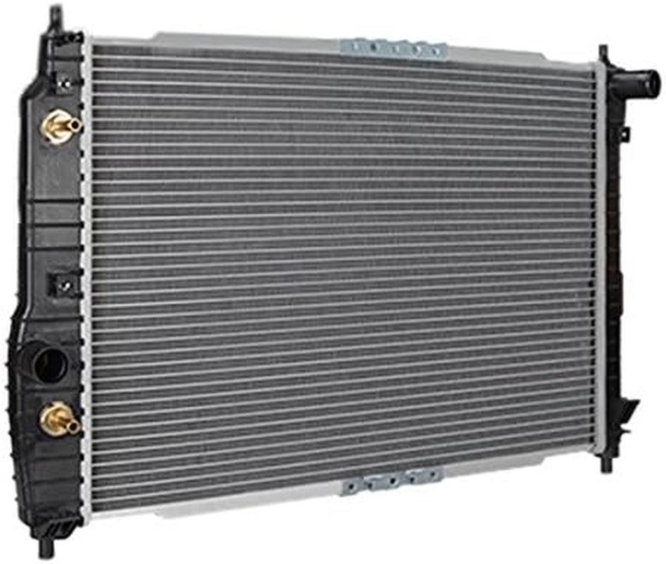 Plastic End-Tank Radiator Compatible with Chevrolet Aveo 2004-2008