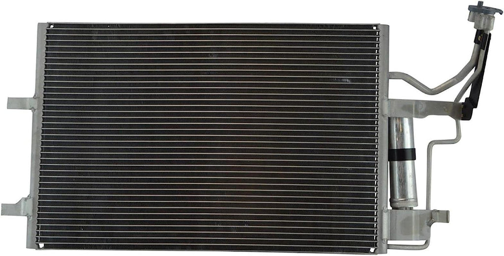 AC Condenser A/C Air Conditioning with Receiver Drier Compatible with Mazda 3 5