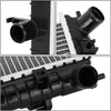 OEM-RA-2605 1-Row Aluminum Core Radiator Compatible with 01-03 Saturn L100 L200, 23-5/8" W X 14-1/2" H X 1" D, 1-3/8" Inlet / 1-3/8" Outlet