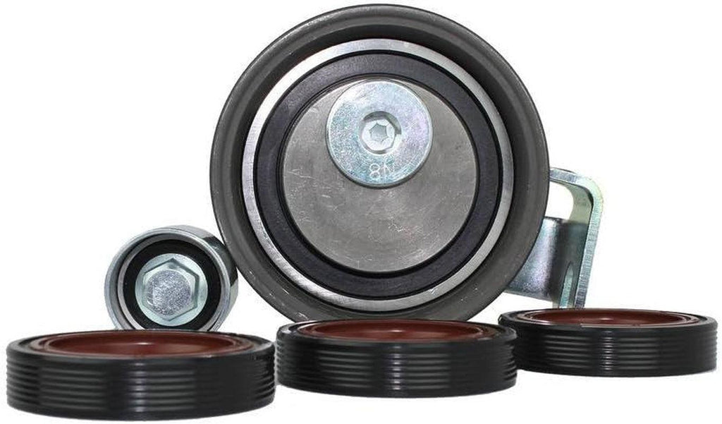 DNJ TBK800B Timing Belt Kit/For 1999-2006 / Audi, Volkswagen / A4, A4 Quattro, Beetle, Golf, Jetta, TT, TT Quattro / 1.8L / DOHC / 20V / 1781Cc / AMU, APH, ATC, AWD, AWM, AWP, AWV, AWW, BEA, BKF