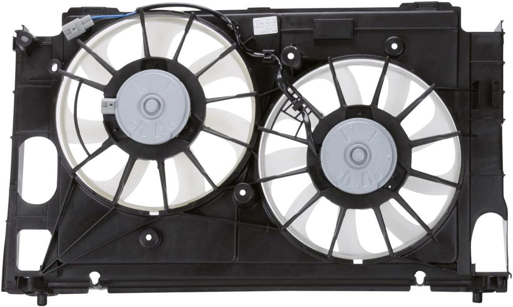 TYC 622310 Replacement Cooling Fan Assembly Compatible with Toyota Prius , Black