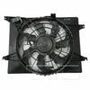 Dual Radiator and Condenser Fan Assembly Fits 2012 Hyundai Sonata