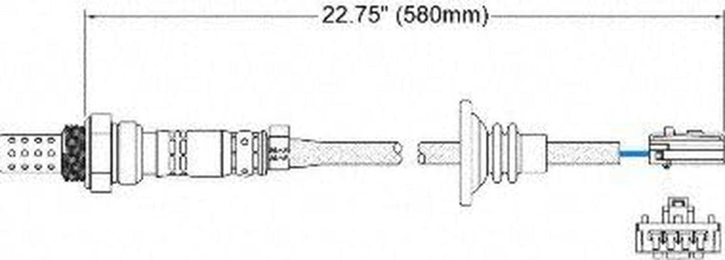 250-24224 4-Wire Oxygen Sensor