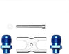 MMOCF-F80 Oil Line Fitting Kit Compatible with BMW F8X M3/M4/M2C 2015-2020, Blue