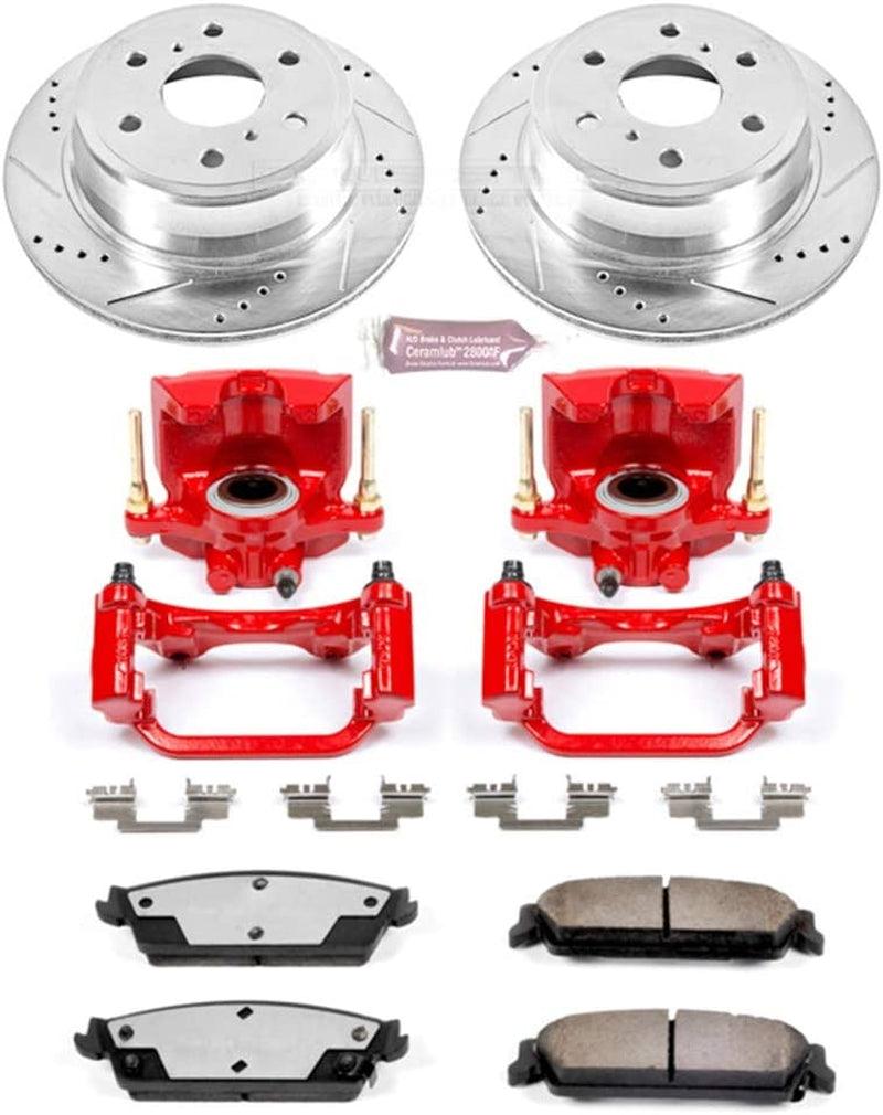 Power Stop KC2083-36 Rear Z36 Truck and Tow Brake Kit with Calipers