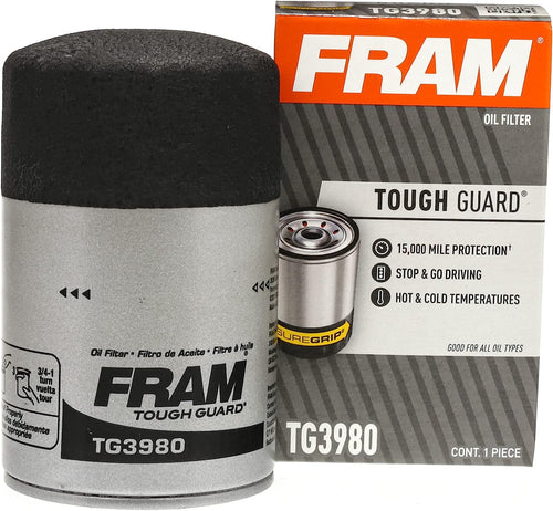 Tough Guard TG3980, 15K Mile Change Interval Spin-On Oil Filter