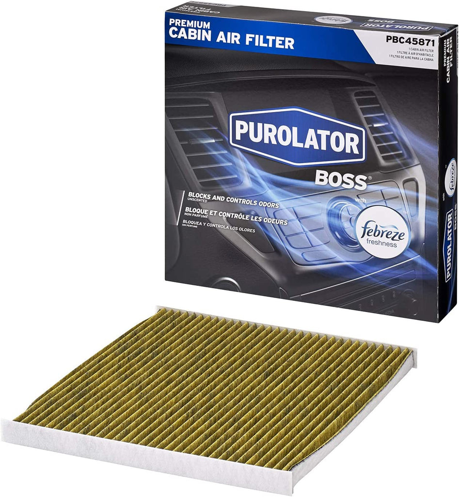 PBC45871 boss Premium Cabin Air Filter with Febreze Freshness Fits Select Nissan Models