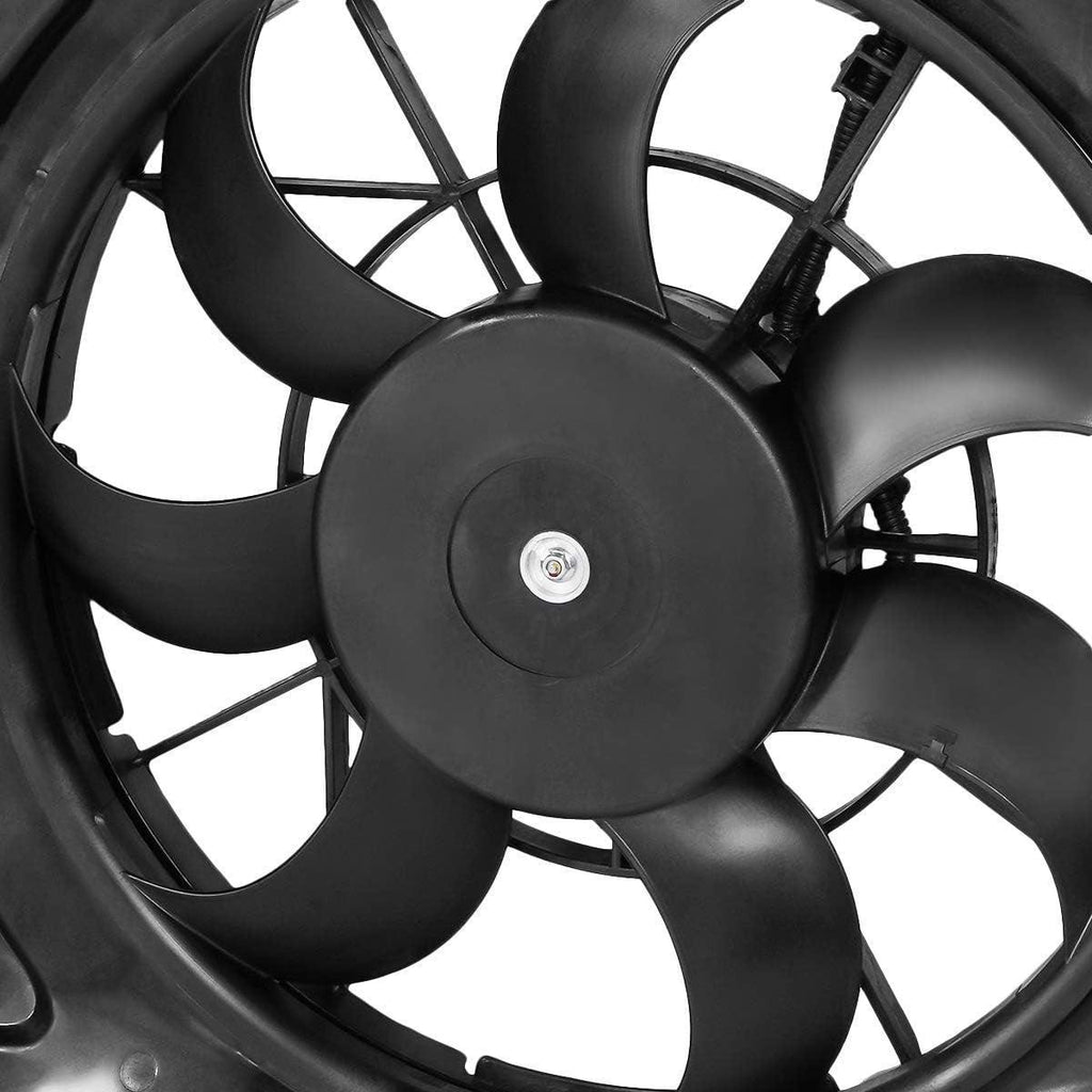 OEM-RF-0029 Factory Style Radiator Cooling Fan Assembly Cooling Efficiency Improved Direct Replacement [Compatible with 10-13 Forte]