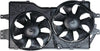 620140 Cooling Fan Assembly Compatible with 1996-2000 Dodge Caravan/Grand Caravan , Black