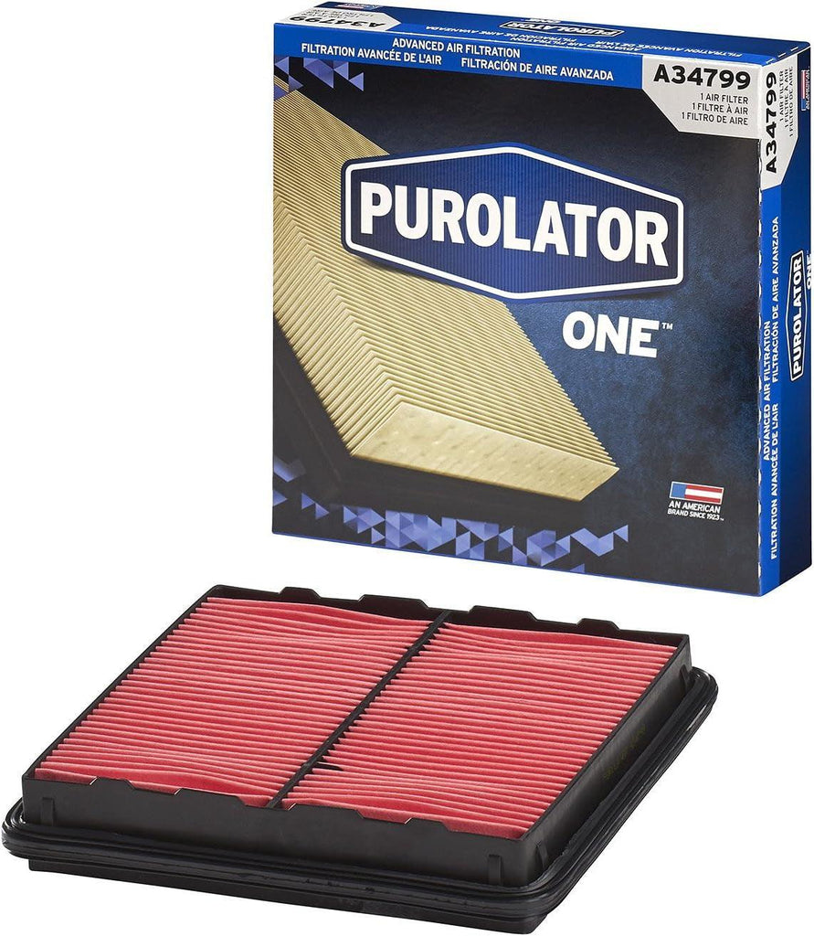 A34799 one Advanced Engine Air Filter Compatible with Select Honda Vehicles