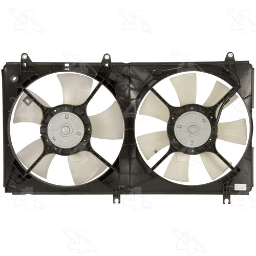 Four Seasons Dual Radiator and Condenser Fan Assembly for 04-10 Galant 76173