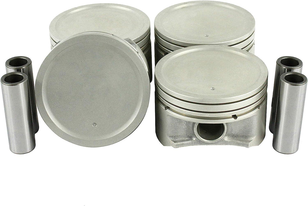 DNJ P159 Piston Set for 2002-2007 / Mitsubishi/Lancer / 2.0L / SOHC / L4 / 16V / 122Cid, 2000Cc