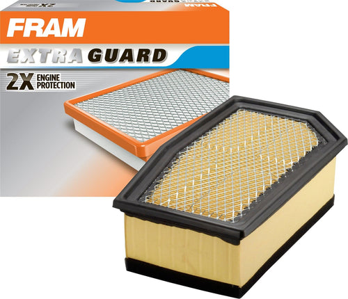 Extra Guard Rigid Engine Air Filter Replacement, Easy Install W/Advanced Engine Protection and Optimal Performance, CA10162 for Blue Bird, Ford and Mid Bus Vehicles