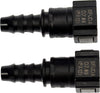 Dorman 800-185 Quick Connector 5/16 In. Steel to 8Mm Nylon 180, 2 Pack