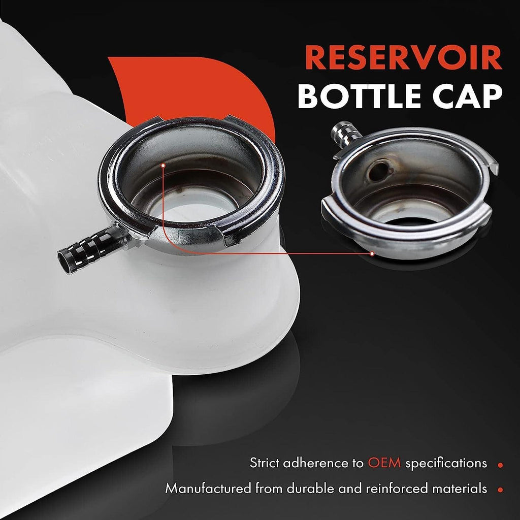 A-Premium Engine Coolant Overflow Recovery Reservoir Tank Compatible with Mercedes-Benz 190D 1984-1989, 190E 1984-1993, 260E 1987-1989, 300CE 1988-1992, 300E 1990-1992, Replace # 1245001749