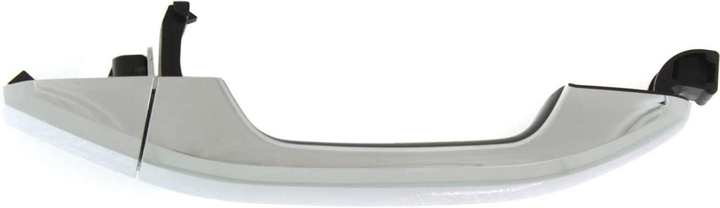 Front Exterior Door Handle Set of 2 Compatible with 2014-2018 Chevrolet Silverado 1500 and 2015-2018 Silverado 2500 HD Chrome Driver and Passenger Side