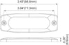 H22896001 L/Head Mst3 Led Mv Amber