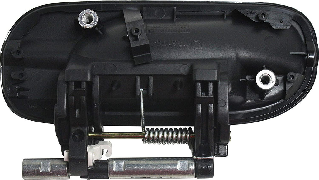 Front, Passenger Side Exterior Door Handle Compatible with 2000-2006 Nissan Sentra