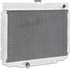 MMRAD-MUSHD-67X Performance Aluminum X-Line Radiator Compatible with Ford Mustang Big Block 1967-1970