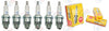 NGK BR8HS "STANDARD" Plug Spark Plugs 4322 (Set of 6)
