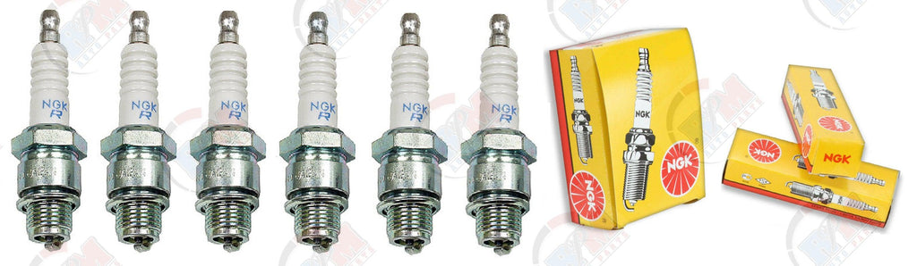 NGK BR8HS "STANDARD" Plug Spark Plugs 4322 (Set of 6)