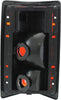 Tail Light for DODGE DAKOTA 87-96 RH Lens and Housing W/Black Outer Trim