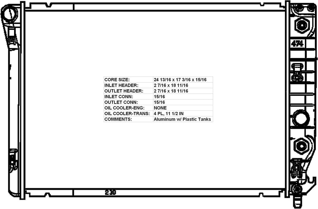 GM Genuine Parts 20889 Radiator