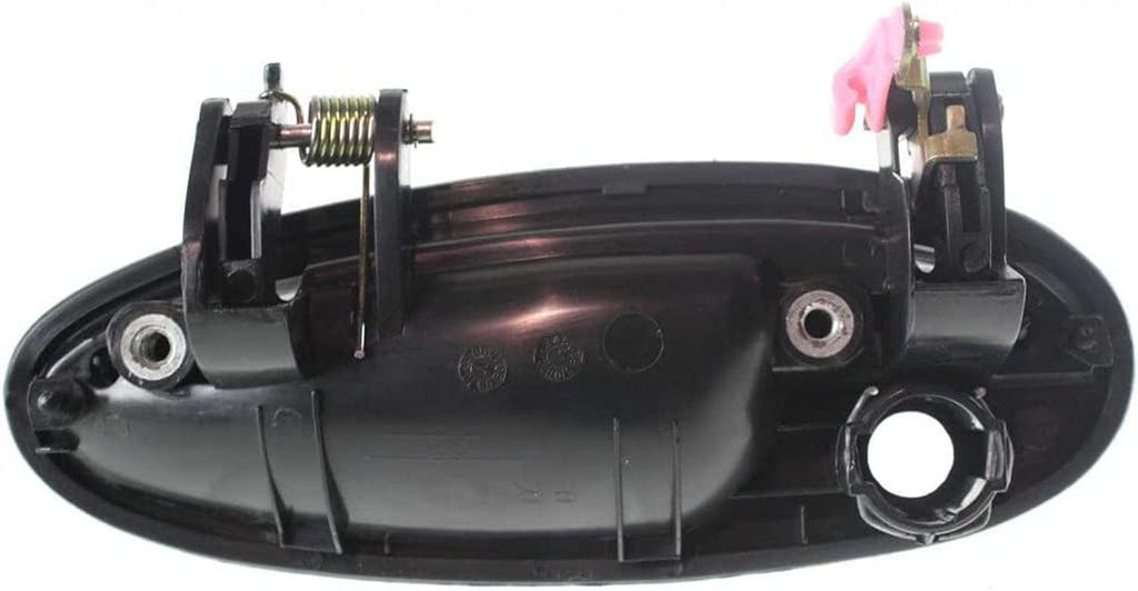 for Chevy Impala Exterior Door Handle Front Passenger Side Smooth Black 2000-2005 | with Key Hole | Trim:All Submodels | GM1311133 | 10435890