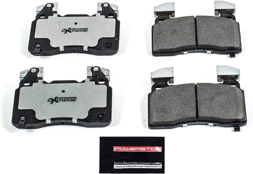 Front Z26-1474A Carbon-Fiber Ceramic Brake Pads Street Performance Z26