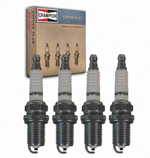 4 Pc Champion Copper plus Spark Plugs Compatible with Chevrolet Sonic 1.4L L4 2012-2020