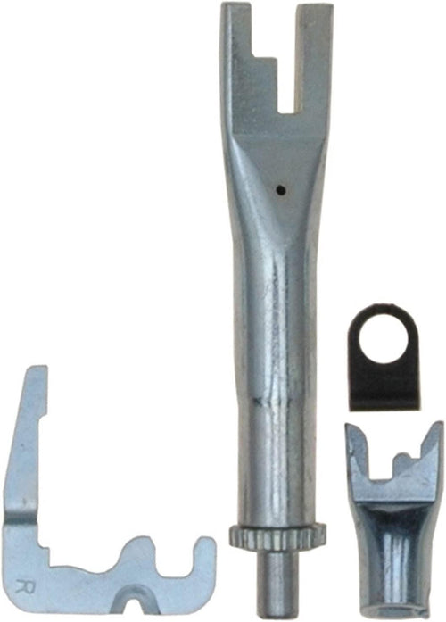 Professional 18K2105 Rear Passenger Side Drum Brake Adjuster Kit with Clip, Adjuster, and Lever