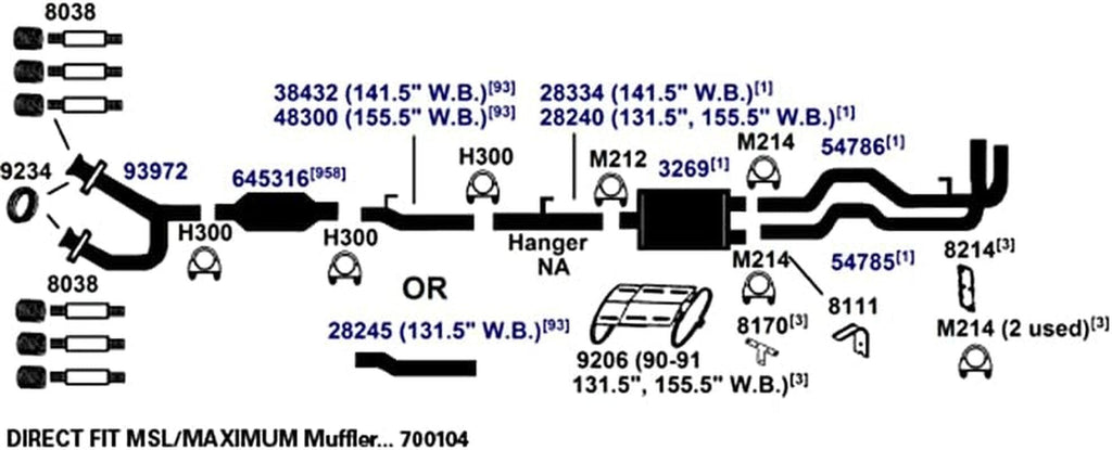 28245 Exhaust Pipe