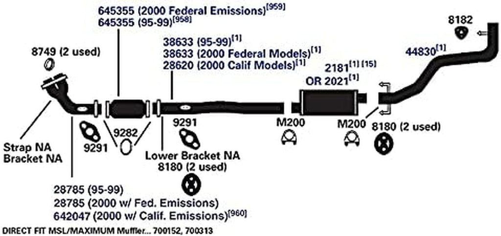 2021 Exhaust Muffler