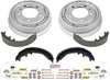 KOE15277DK Autospecialty Rear Replacement Brake Kit-Oe Brake Drums & Ceramic Brake Pads