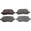 Wagner Brake Front Disc Brake Pad Set for Prizm, Corolla (QC741)