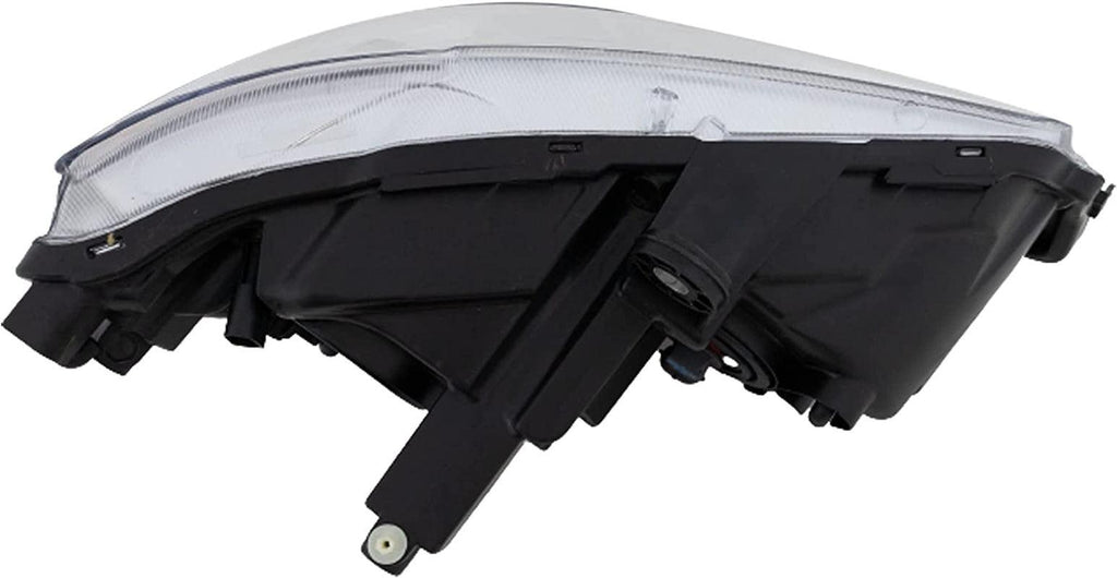 Headlight for DODGE GRAND CARAVAN 11-18/TOWN and COUNTRY 08-16 LH Assembly Halogen Chrome Interior
