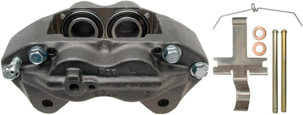 Professional 18FR1197 Front Driver Side Disc Brake Caliper Assembly (Friction Ready Non-Coated), Remanufactured (Renewed)