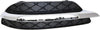 Front Fog Lamp Molding Compatible with 2012-2014 Mercedes Benz C300, Mercedes Benz C250 Set of 2 Passenger and Driver Side Primed Sedan