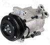 68680 New Delphi SP17 Compressor W/Clutch (68680)