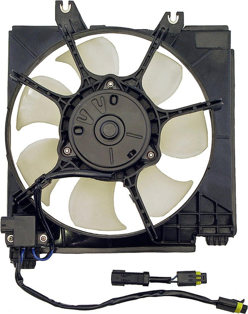 Dorman 620-006 A/C Condenser Fan Assembly Compatible with Select Dodge / Plymouth Models