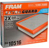 Extra Guard CA10516 Replacement Engine Air Filter for Select 2009-2020 Dodge Journey, Provides up to 12 Months or 12,000 Miles Filter Protection